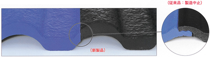 新製品と従来品(製造中止)の違い
